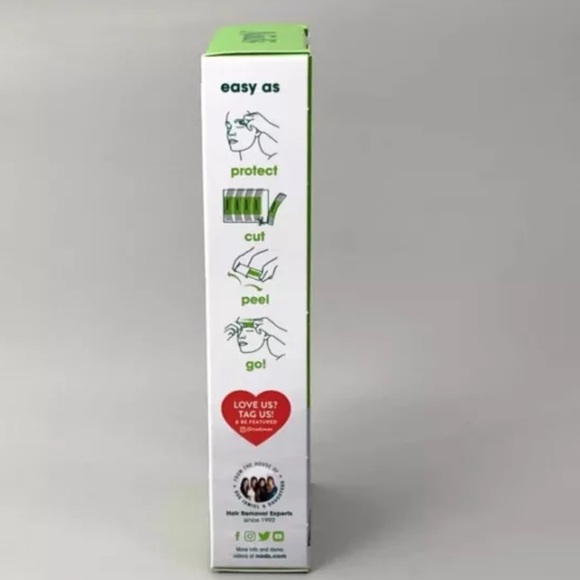 NADS Eyebrow Wax Strips 6 Strips - Picture 3 of 4